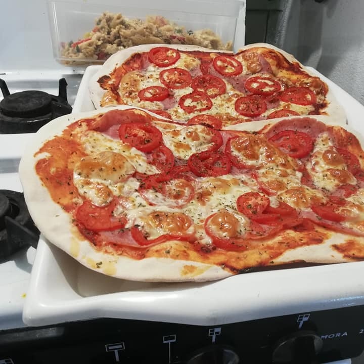 Domácí pizza na diskotéku