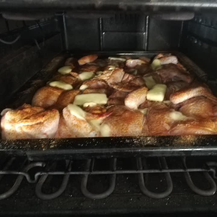 Pečené kuře už se chystá