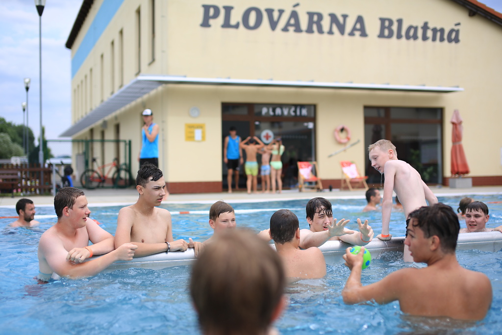 Celodenní výlet na plovárnu Blatná