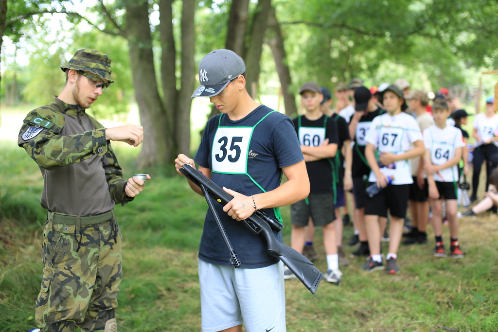 Fyzická a střelecká v rozřazováku
