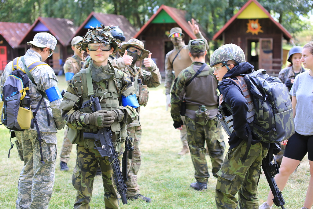 Letní dětský tábor 2026 - ARMYCRAFT