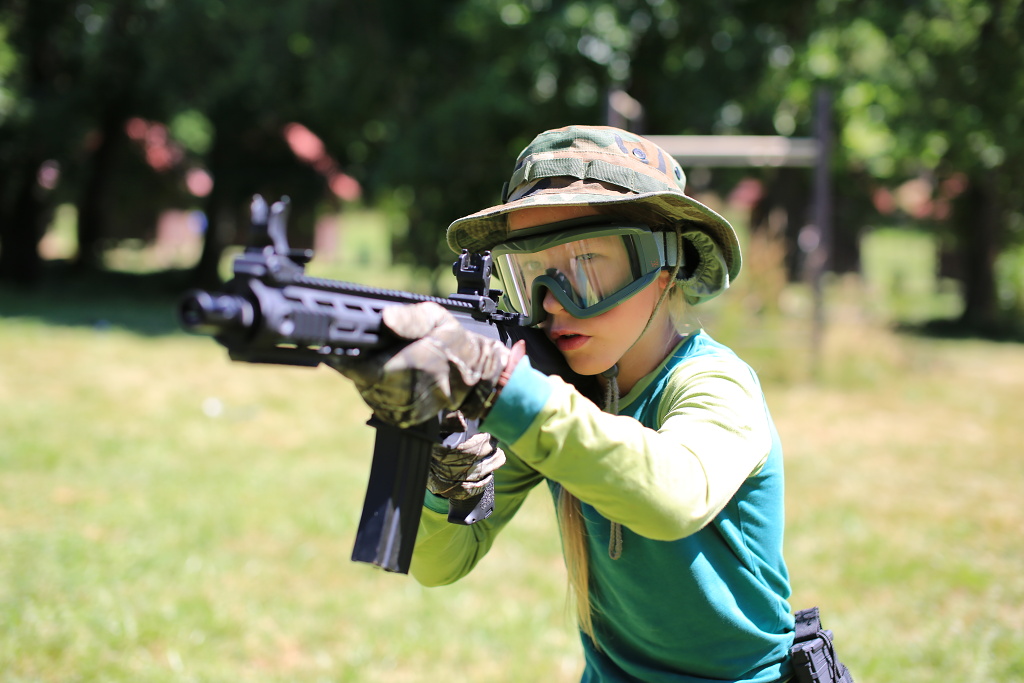 První střelnice a výcvik střelecké techniky