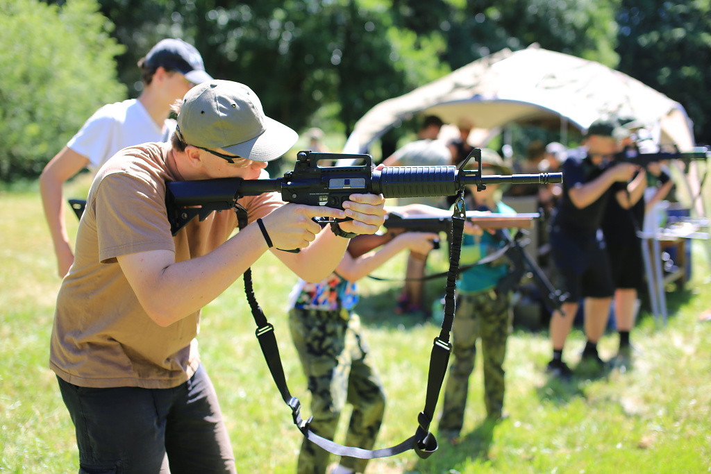 První střelnice a výcvik střelecké techniky