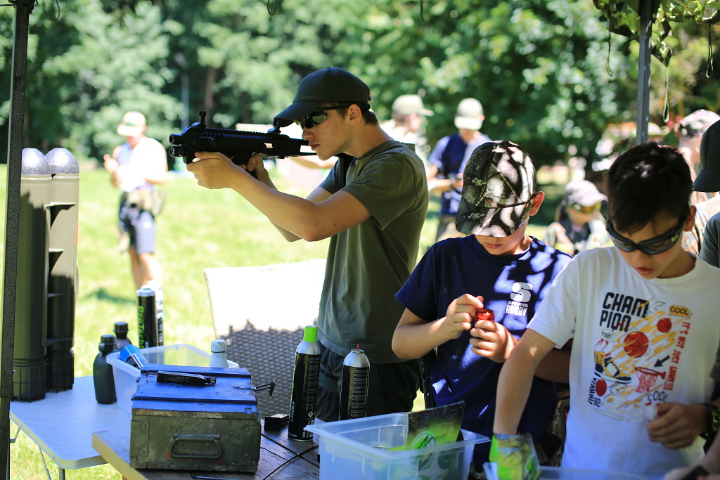 První střelnice a výcvik střelecké techniky