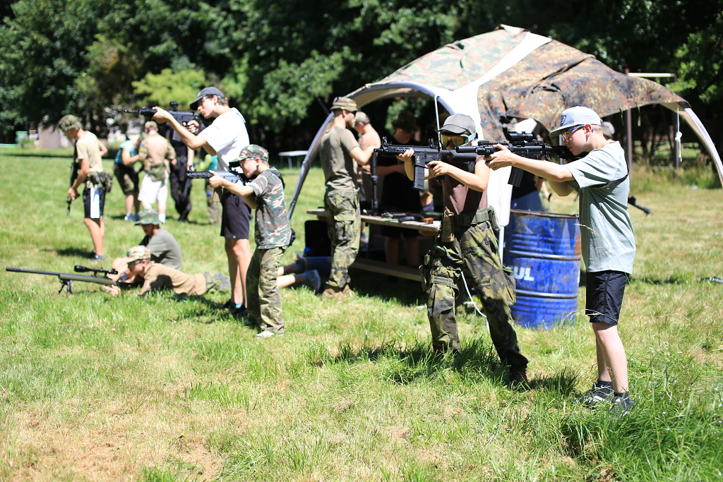 První střelnice a výcvik střelecké techniky