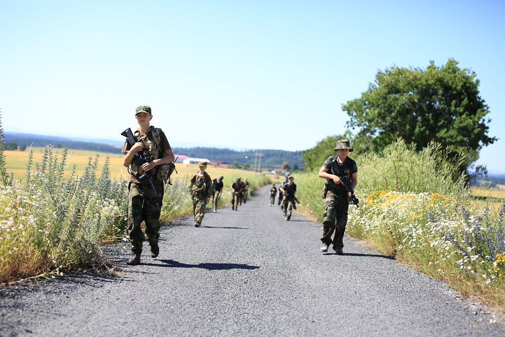 Výcvik a první airsoft hry a akce