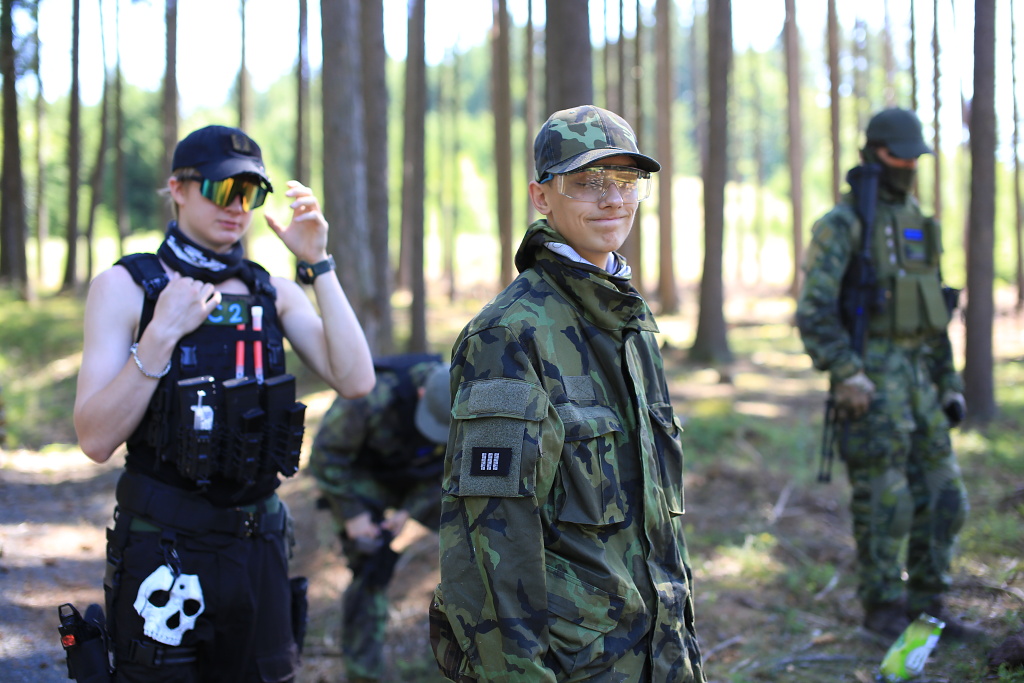 Výcvik a první airsoft hry a akce