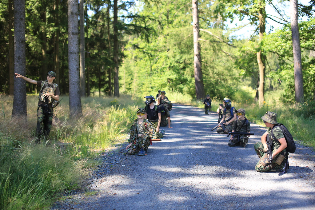 Výcvik a první airsoft hry a akce