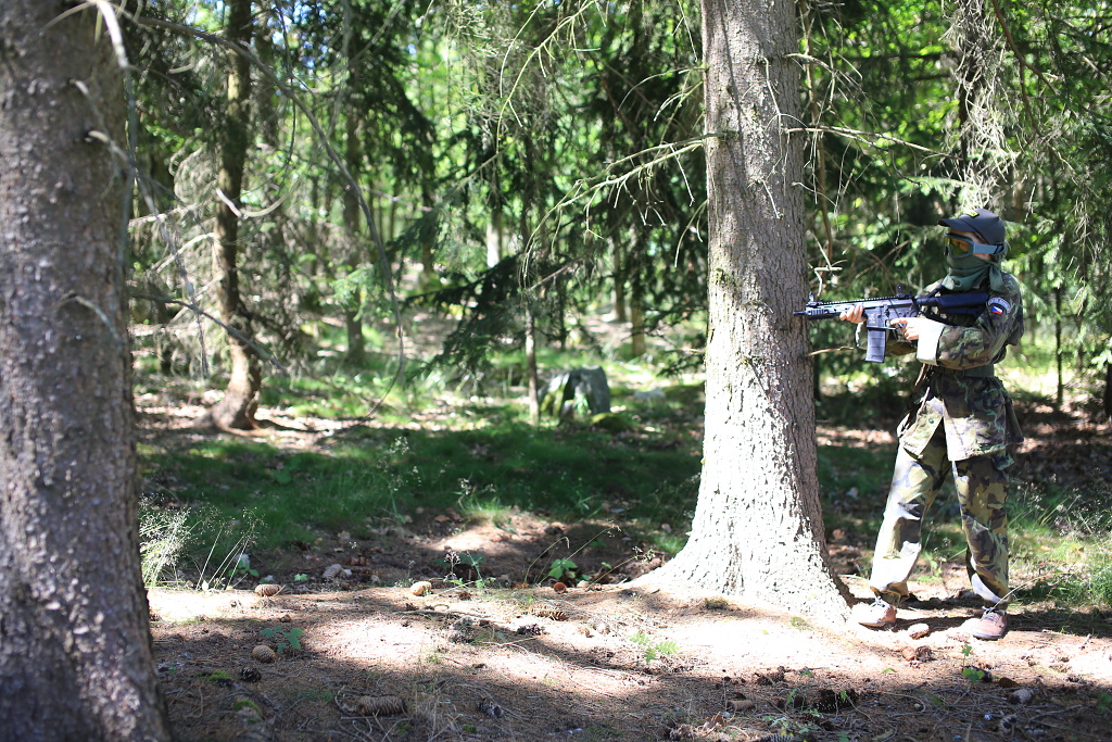 Výcvik a první airsoft hry a akce