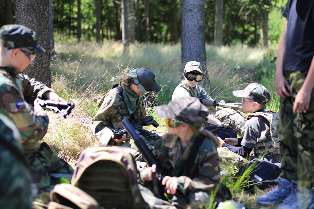 Výcvik a první airsoft hry a akce