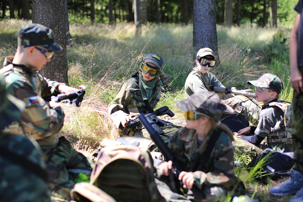Výcvik a první airsoft hry a akce