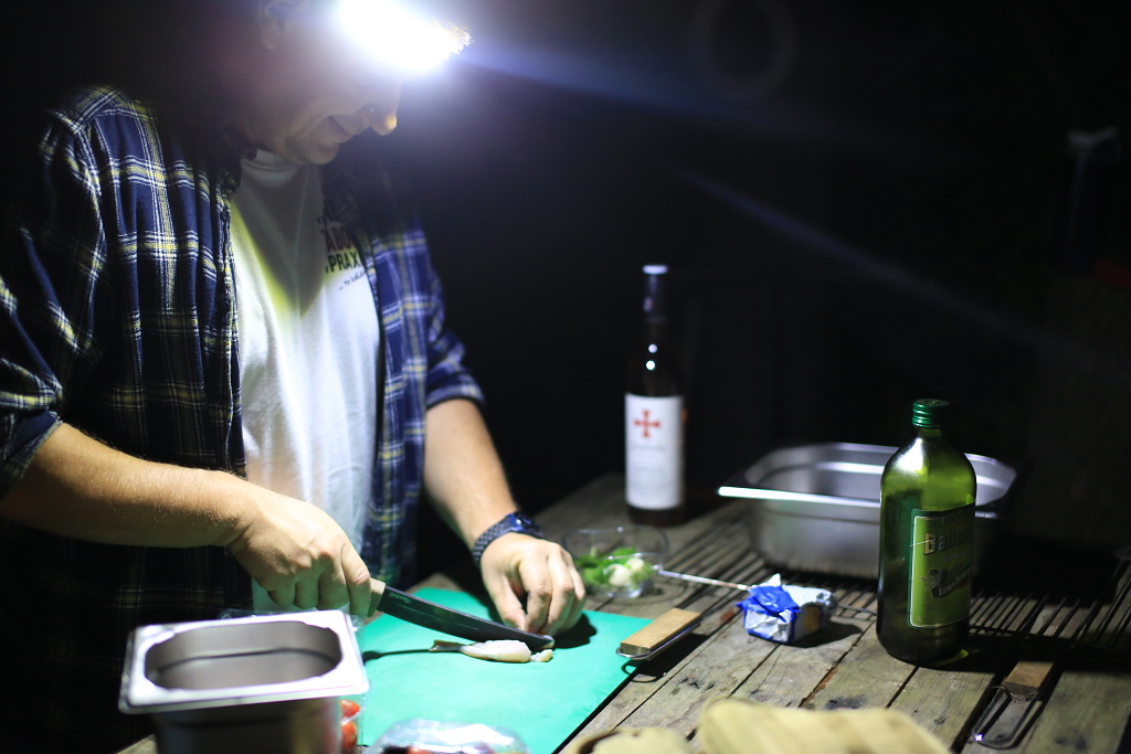 Žabí stehýnka pro Sierru