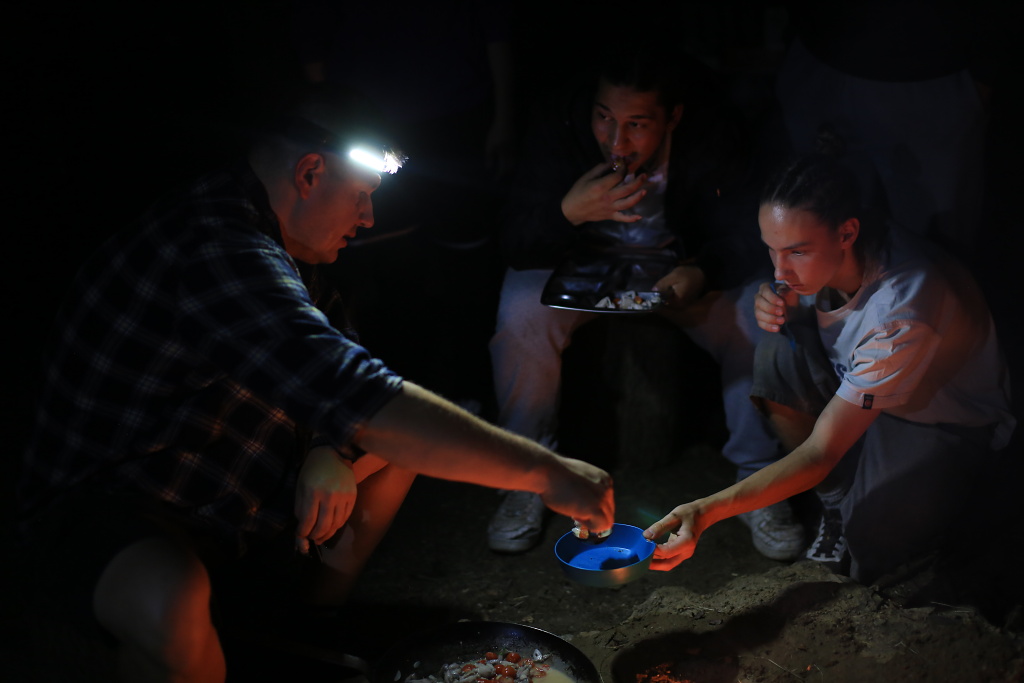 Žabí stehýnka pro Sierru